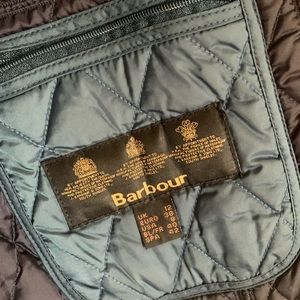 Barbour Jacket fits like a small!